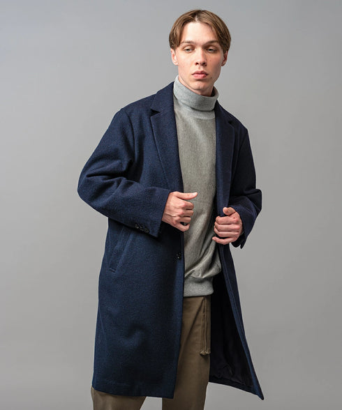 MR.OLIVE / SOFT WOOL MOSSER / CHESTERFIELD COATミスターオリーブ/ソフトウールモッサー/チェスターフィールドコート